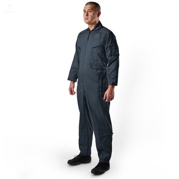 TRU SPEC Navy Basic Flight Suit Coveralls Boiler Suit Poly Cotton Size 38 - 40